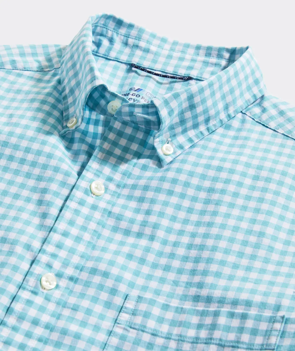 On-The-Go brrr° Gingham Shirt