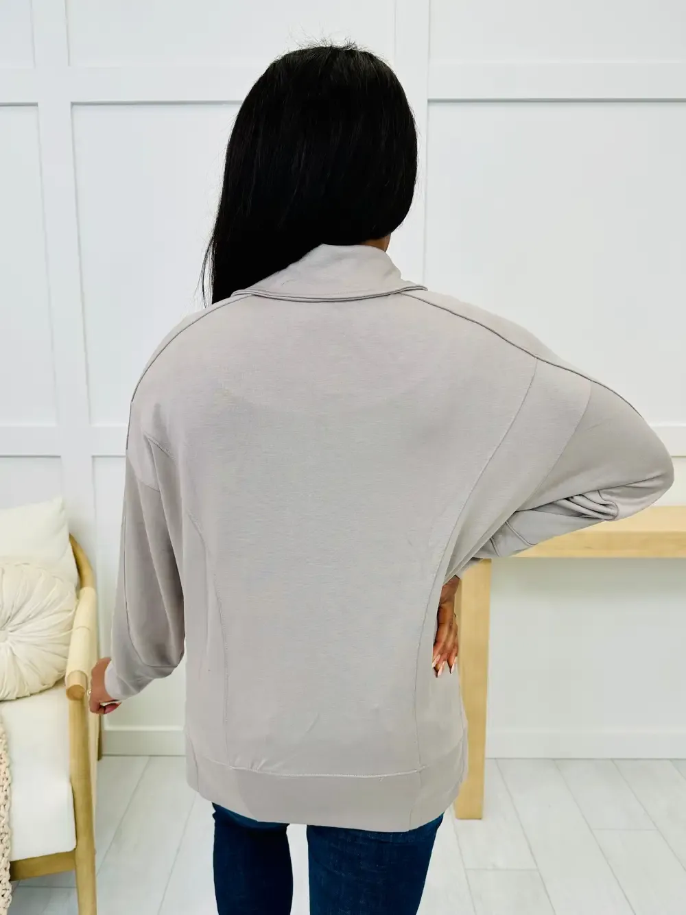 REG/CURVY Stone Serenity Sweatshirt
