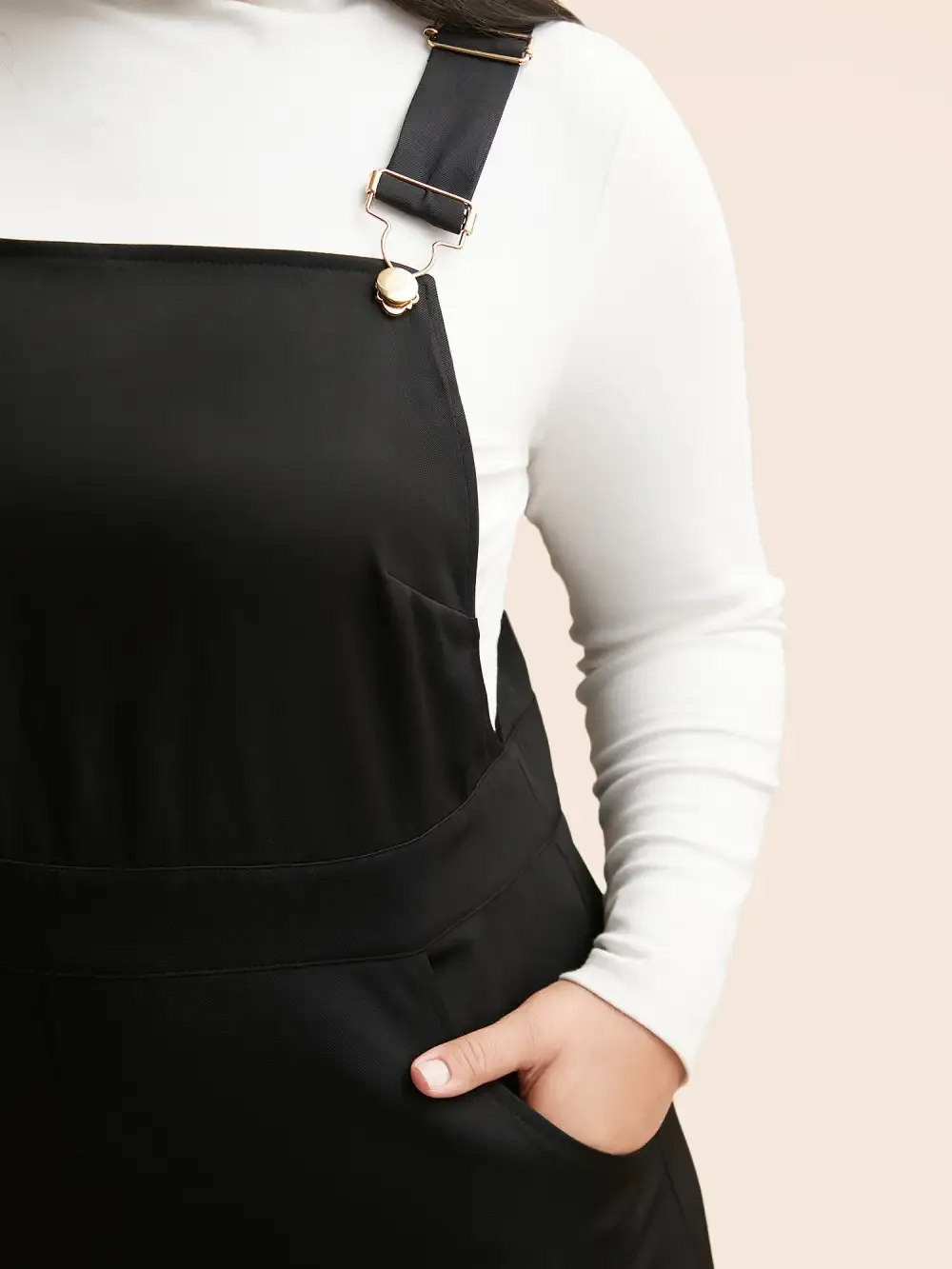 Floral Towel Embroidered Loose Jumpsuit