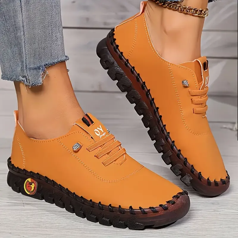 Soft Sole Tassel Low-Top Sneakers - Comfortable, Lightweight, Non-Slip, Pull-On Design - All-Season, Solid Color, Polyurethane Synthetic Leather Shoes for Daily Wear