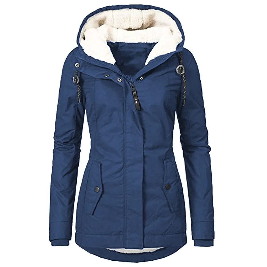 Women's Parka Street Fall Winter Long Coat