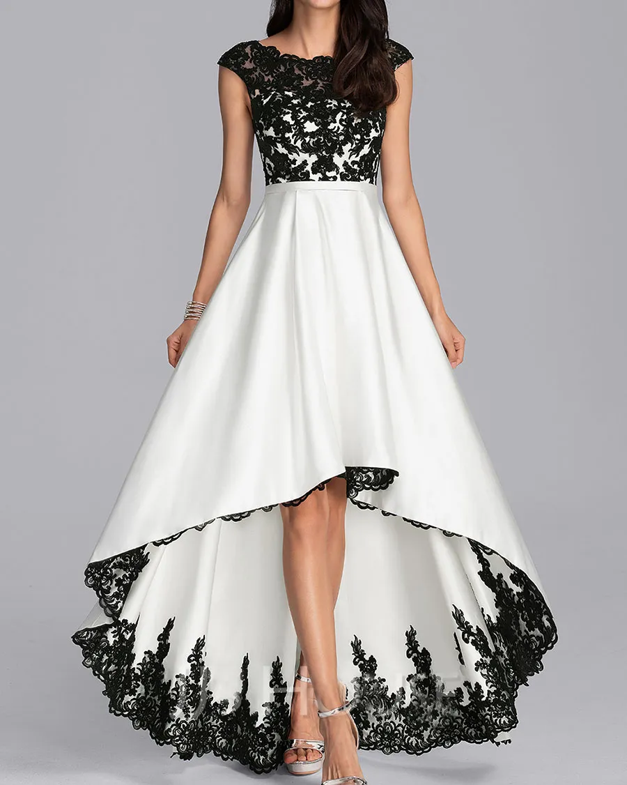 Ladies Elegant Print Dress