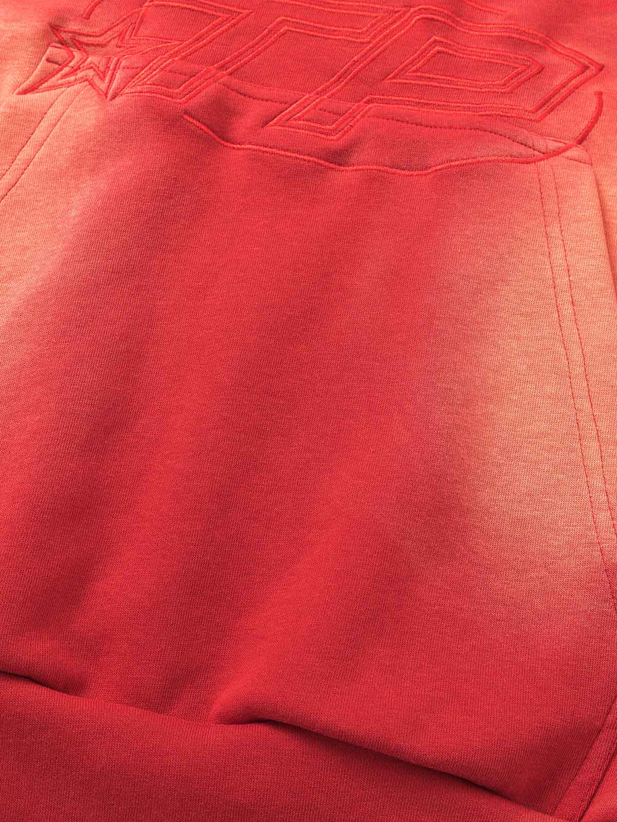 Washed Spray Printed Vintage Hoodies