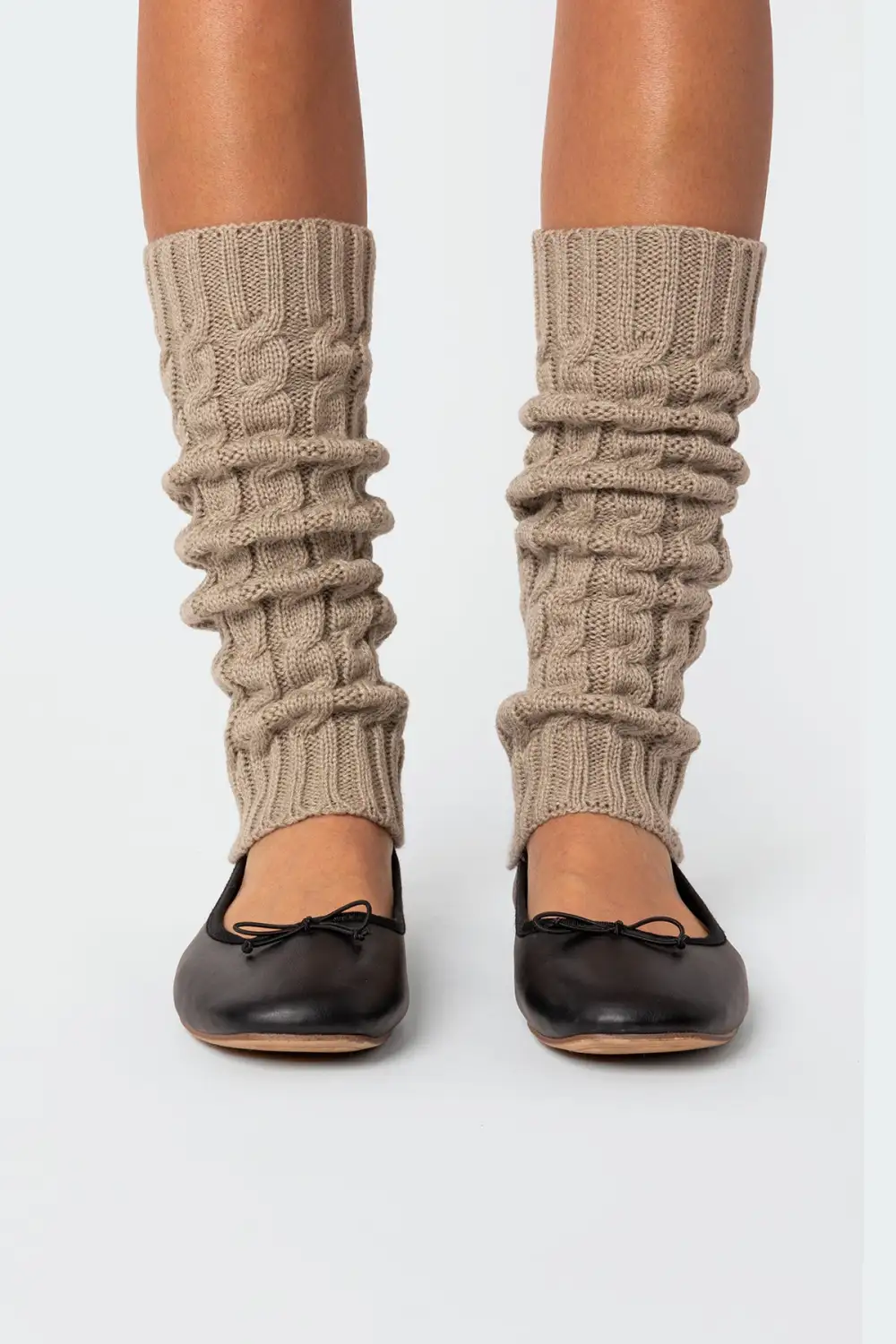 Cable Knit Leg Warmers