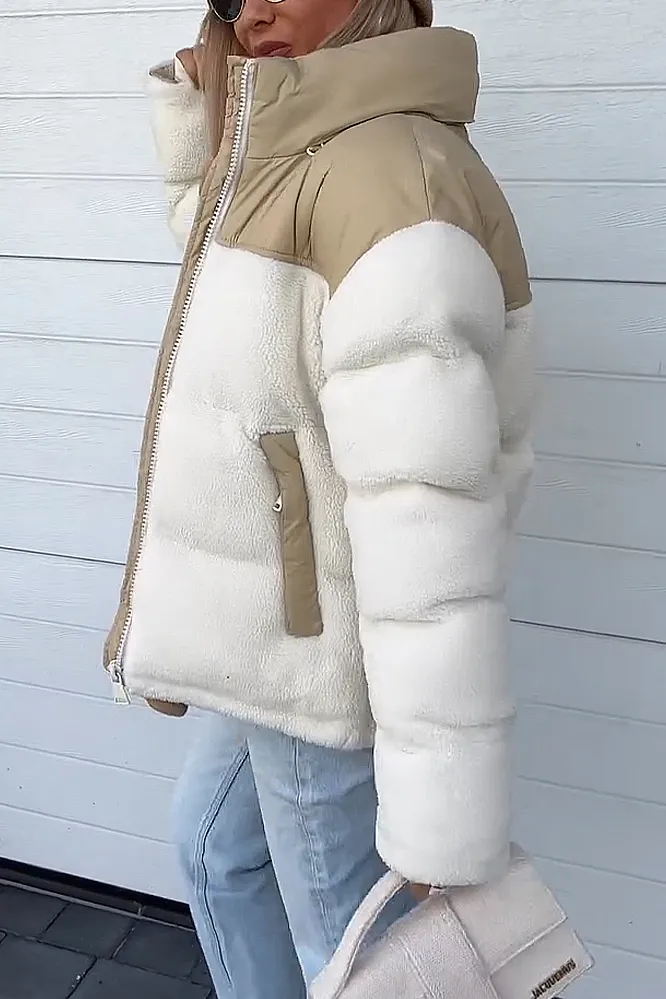 Women's casual down jacket