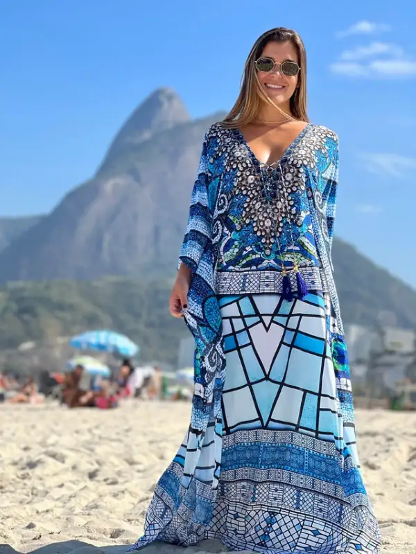Coco Bella Tropical Resort Kaftan 12-20