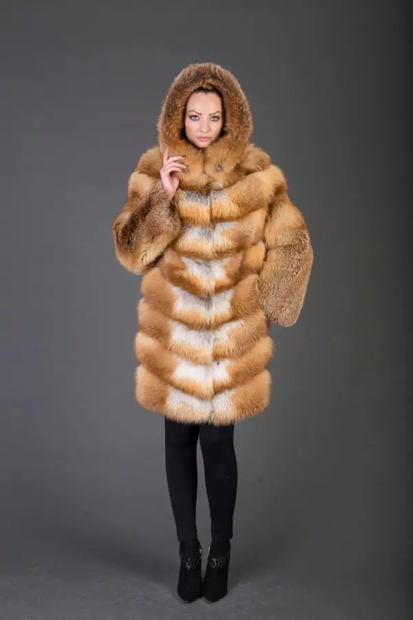 Red Fox Fur coat