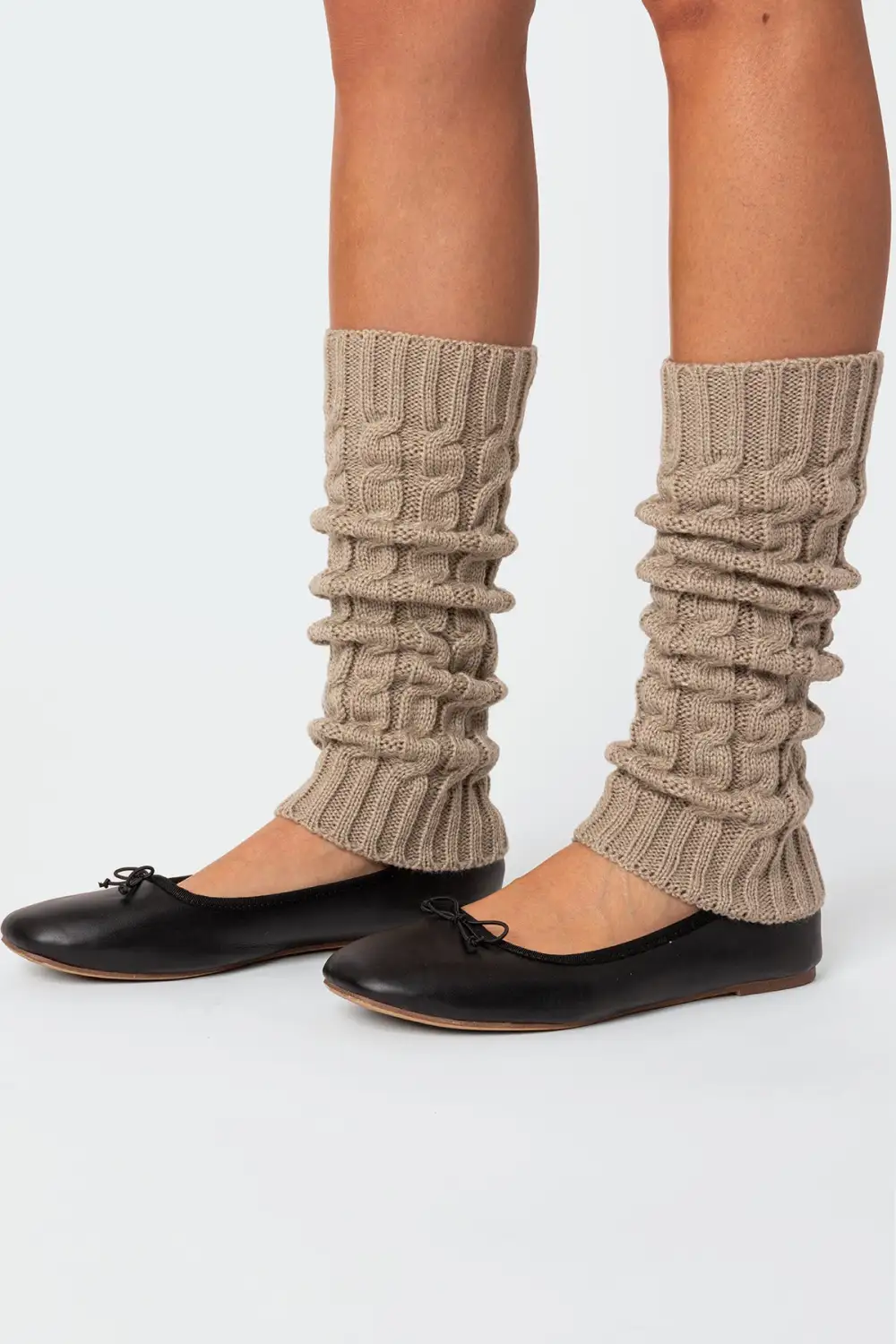Cable Knit Leg Warmers