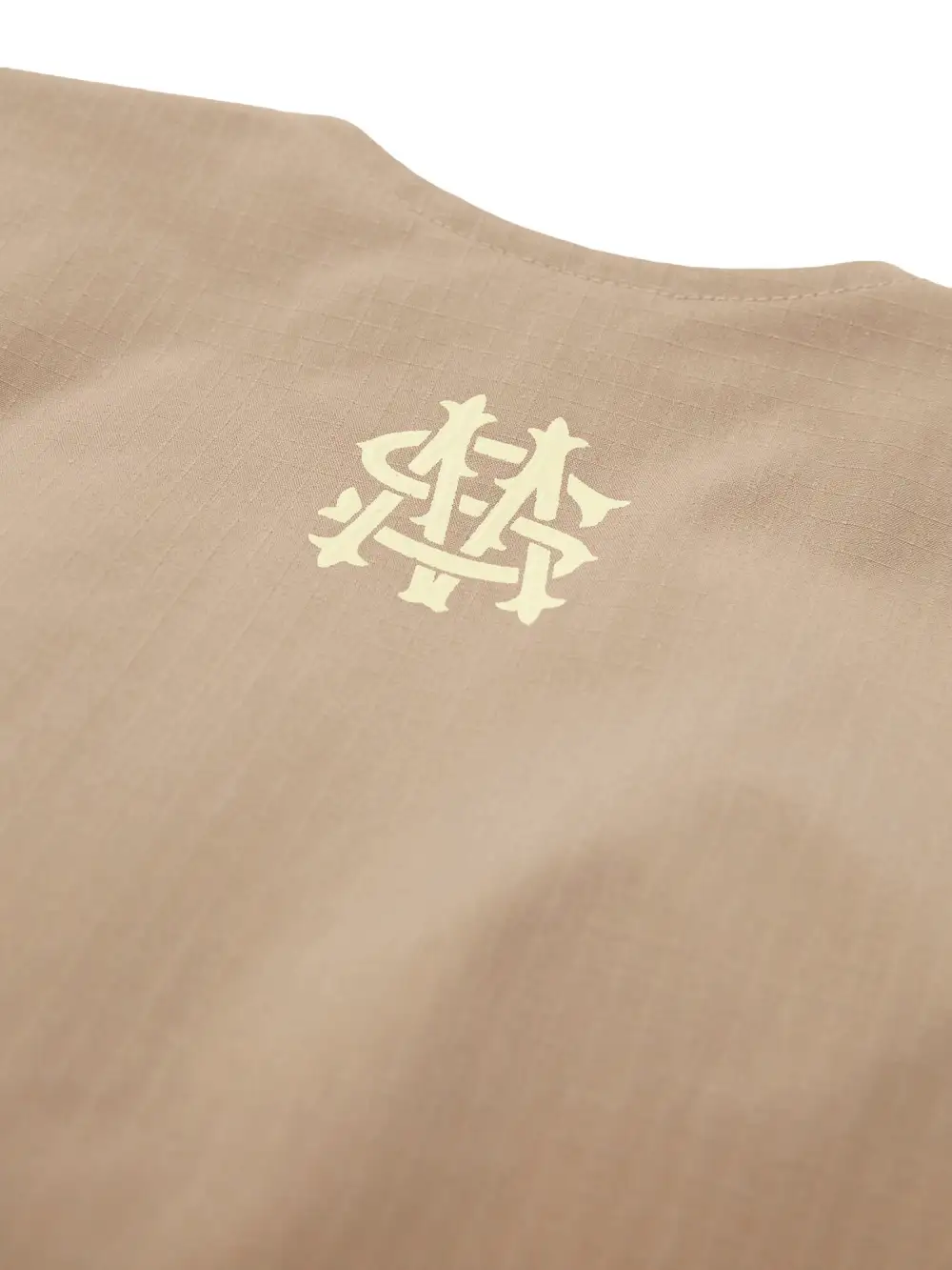 Skeleton Print Padded Cargo Vest -1201