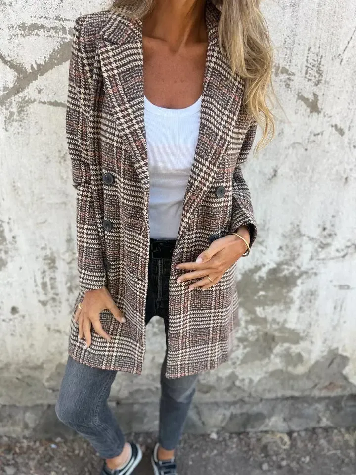 Lapel Blazer Coat