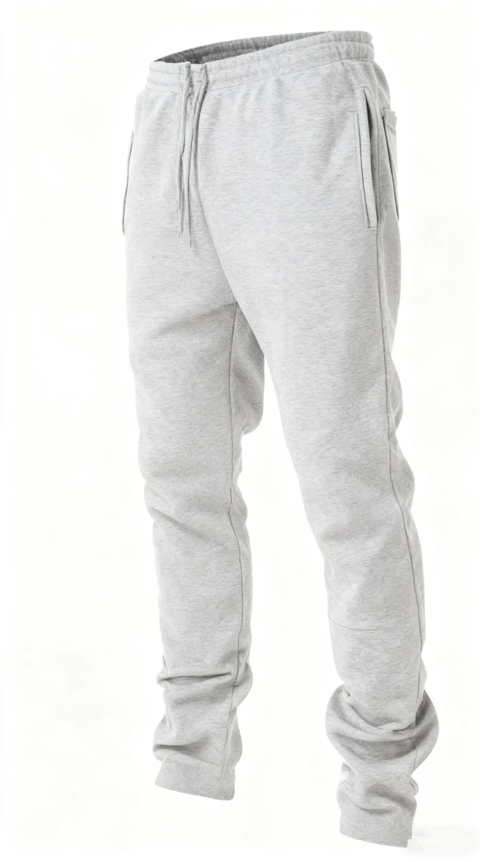 Mens Fleece Wide Leg Sweatpants