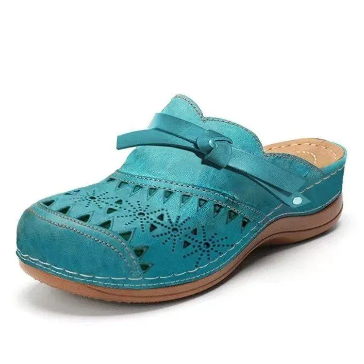 Limited Edition Women Orthopedic Hollow Carved Diabetic Walking Sandals