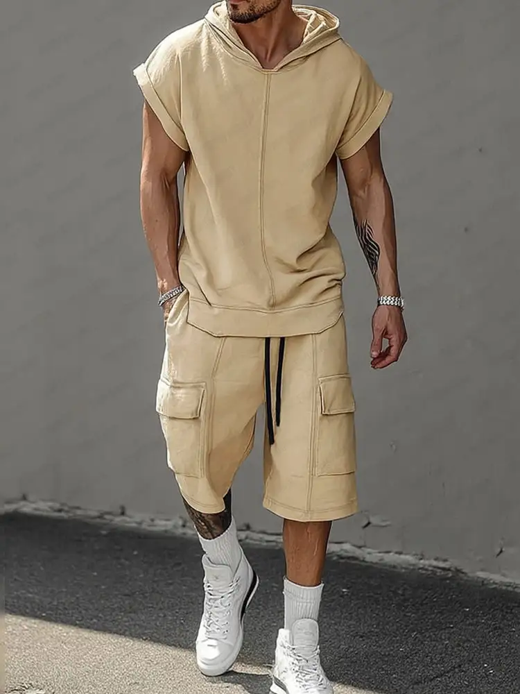 Street Fashion Hooded Summer Set