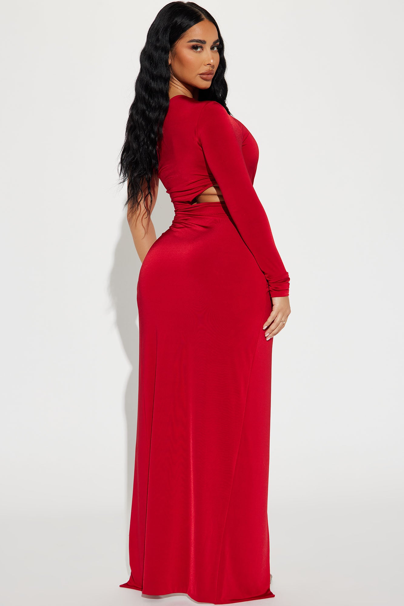 Lea Maxi Dress - Red