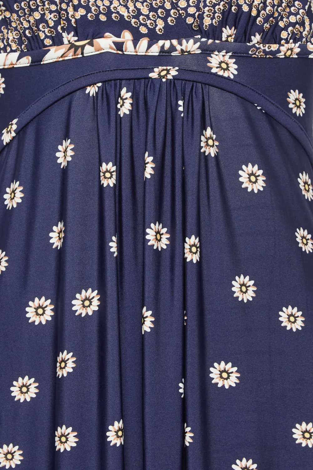 LTS Tall Black Floral Print V-Neck Sleeveless Maxi Dress