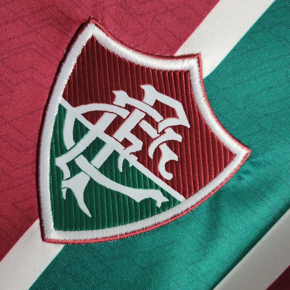Camisa Fluminense Home 22/23 - Vinho e Verde
