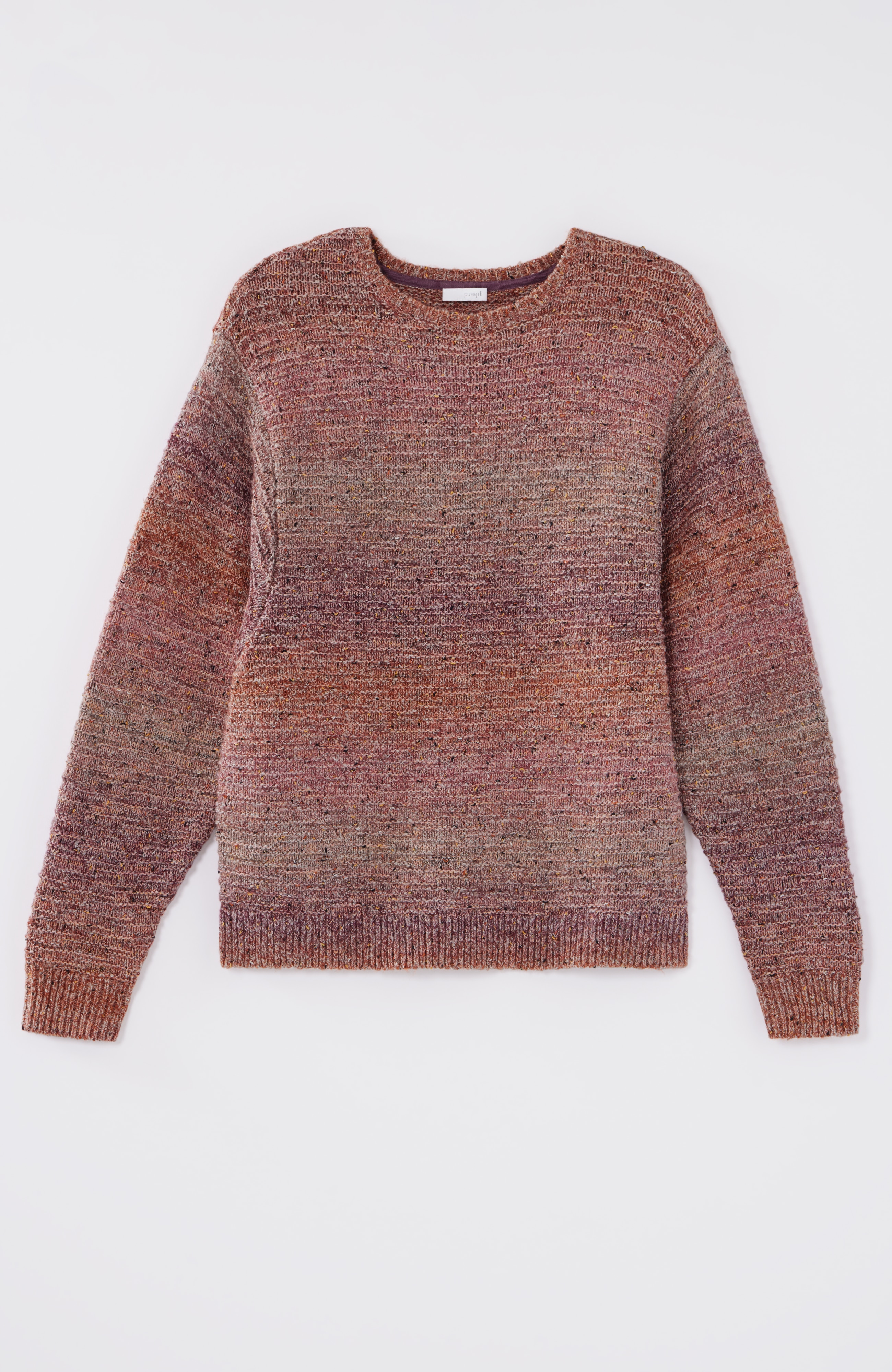 Pure Jill Multicolored Knit Sweater