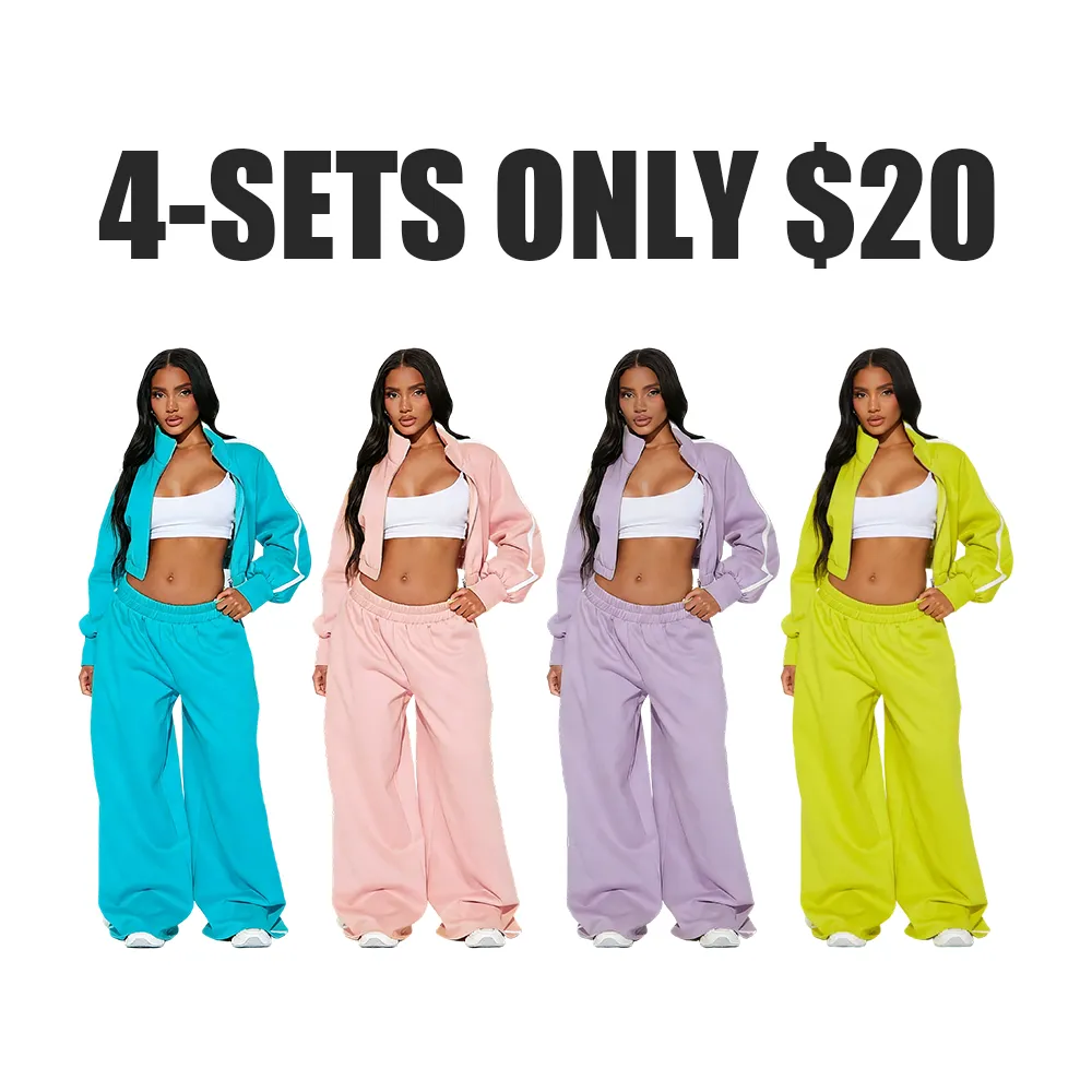 Women's loose-fitting wool lining suit