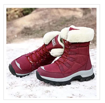EVERYDAY FAUX FUR TRIM WATERPROOF WOMEN'S BOOTIE