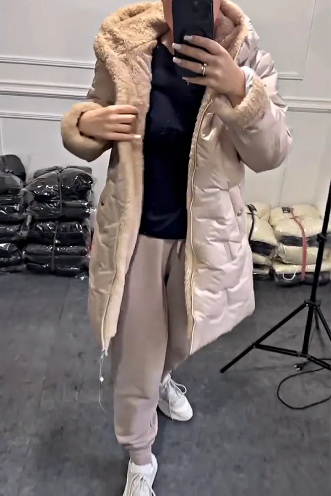 Women's casual down jacket