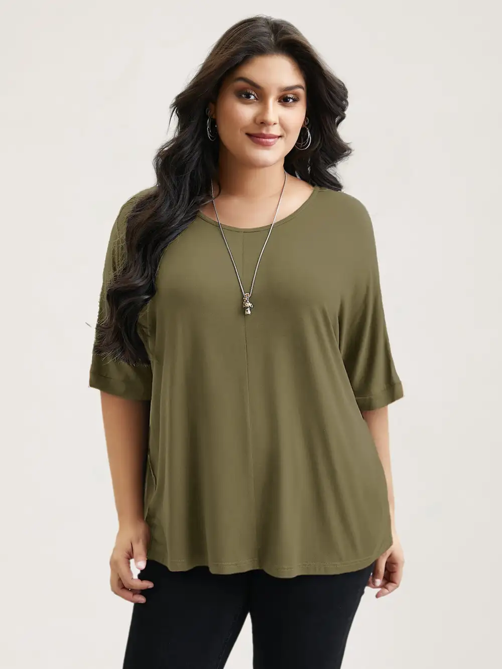 Supersoft Round Neck Plain T-Shirt