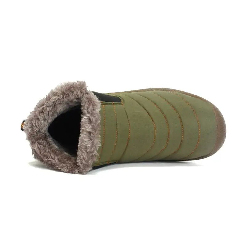 Cilool Women Warm Shoes Waterproof Non-slip Snow Boots