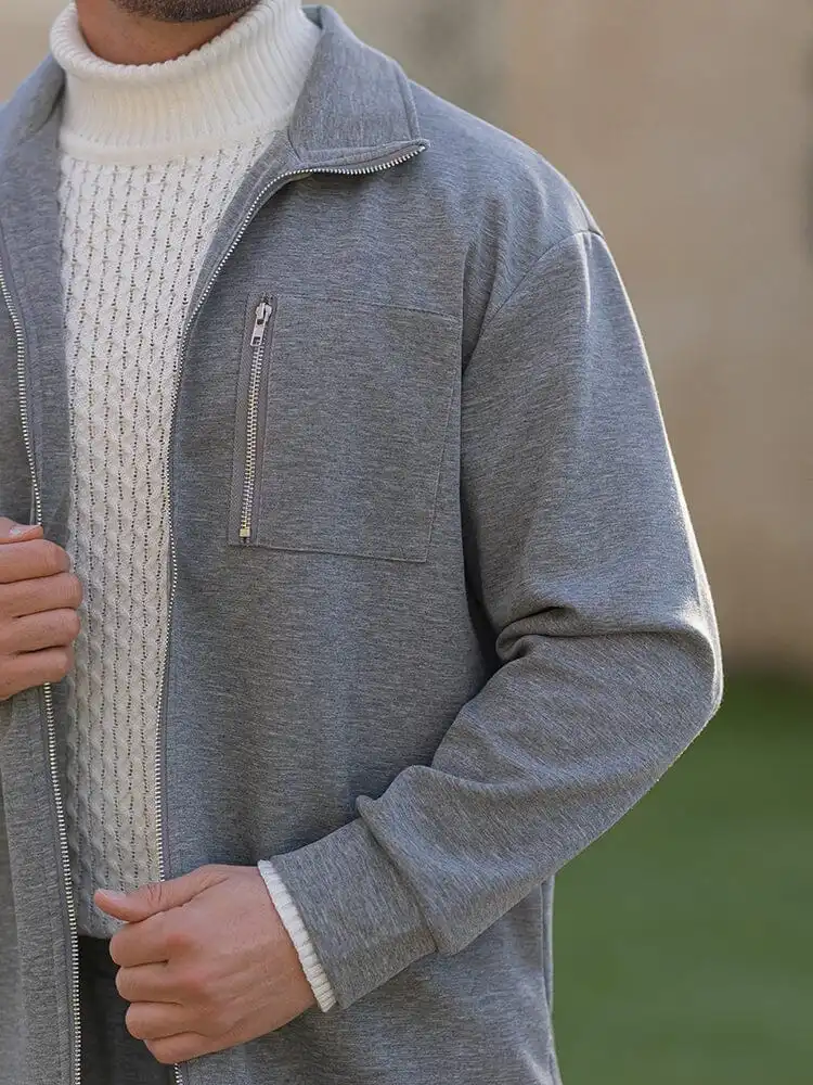 Athleisure Regular Fit Jacket Set