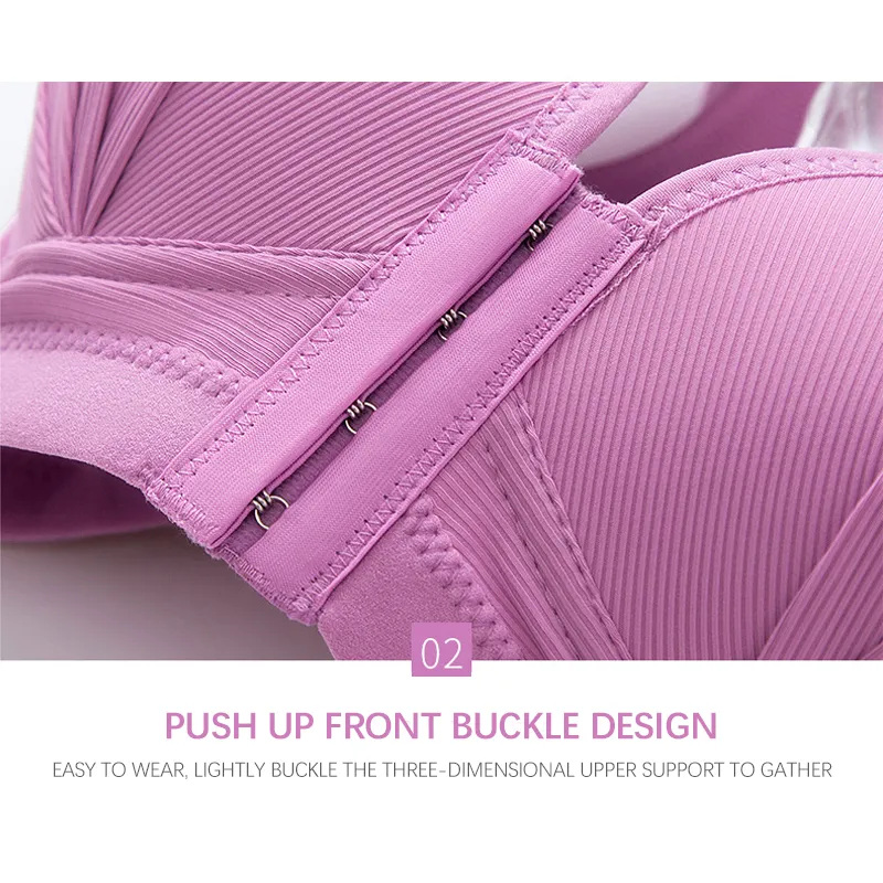 🔥 Plus Size Cotton Front Buckle Bra(50% OFF!FREE SHIPPING)