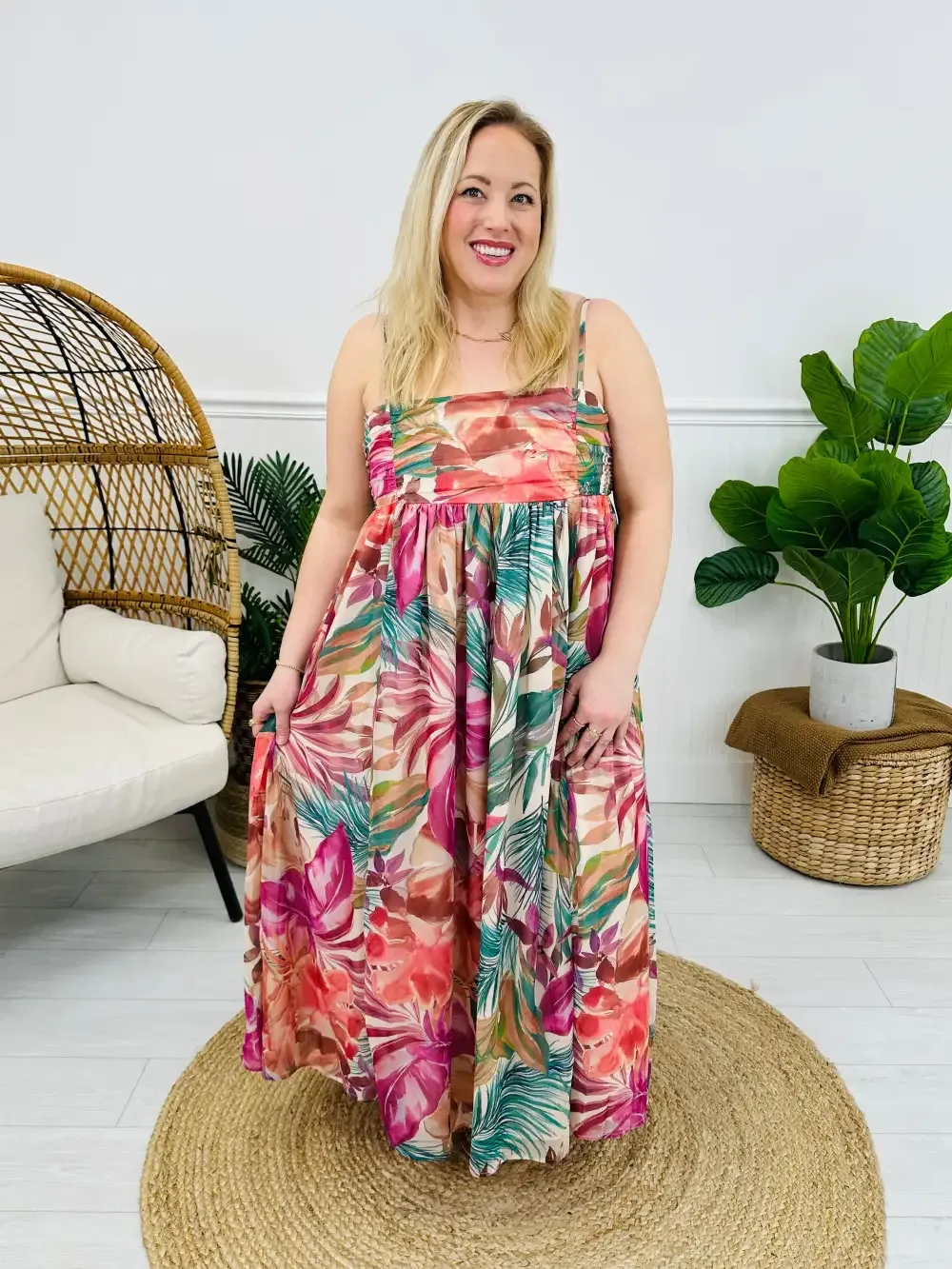 Tropical Whispers Dress