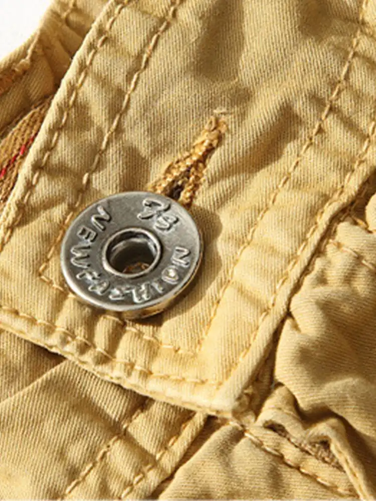 Stylish 100% Cotton Cargo Shorts