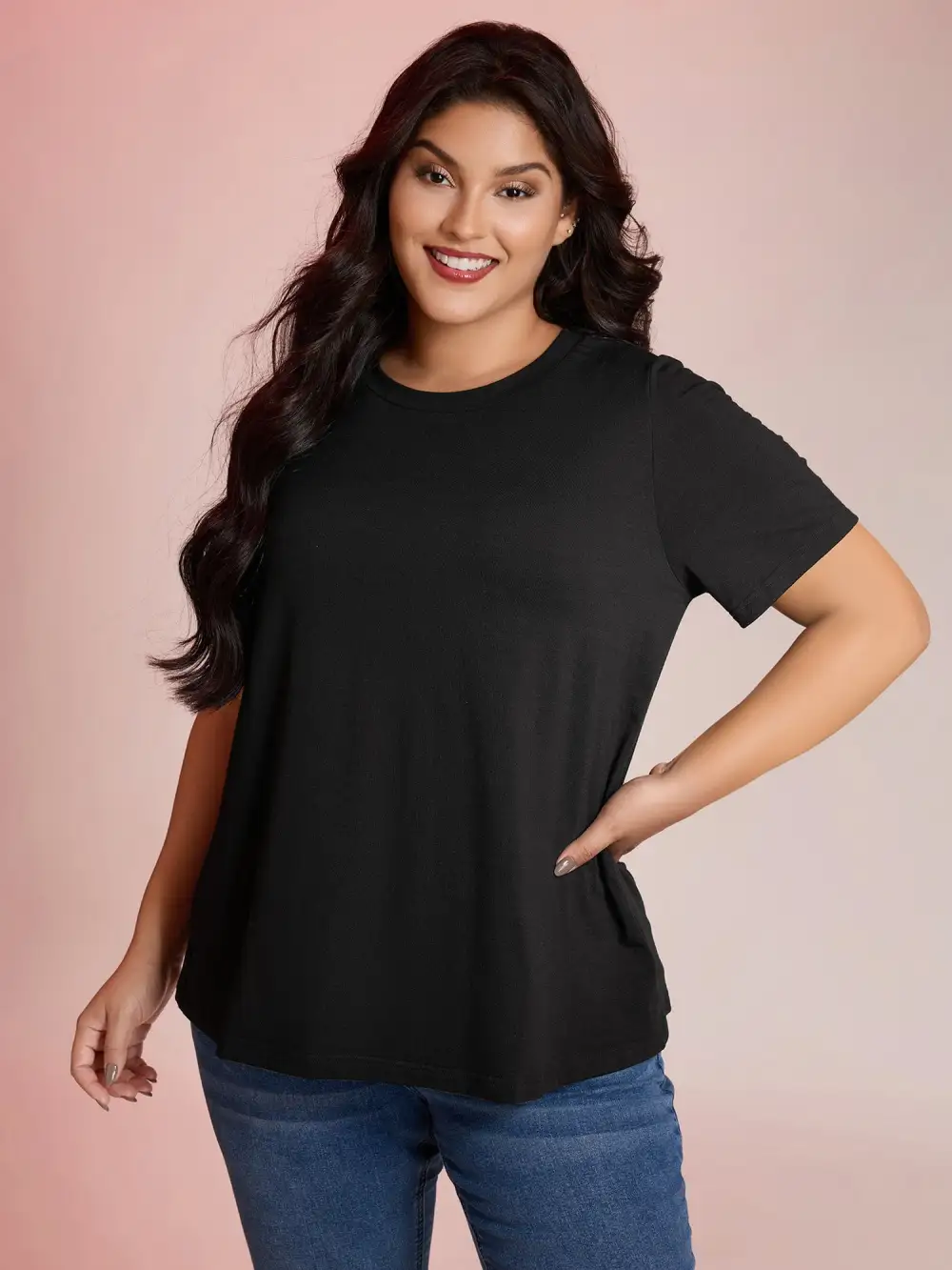 Pumpkin Sheer Cutwork Embroidery T-Shirt