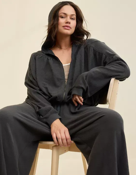 Women's 2-Piece Set: Soft Life Full Zip Sweatshirt & Soft Life Trouser