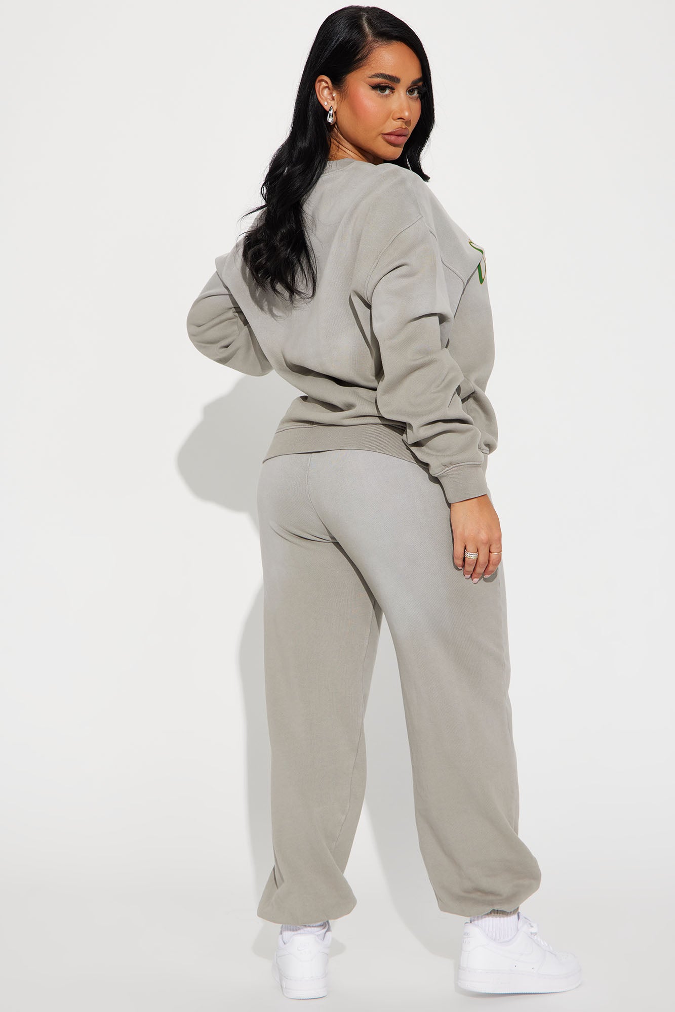 Part Of The Club Jogger Set - Grey