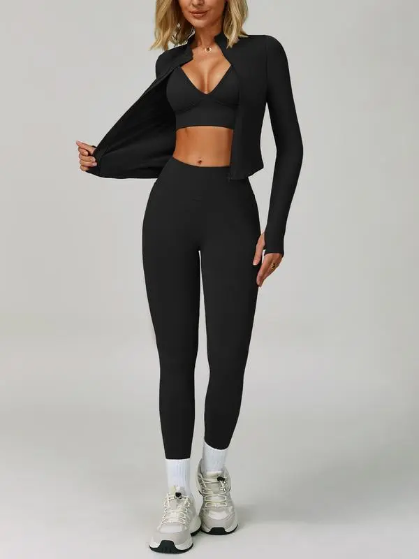 Women's Sporty Three-Piece Set