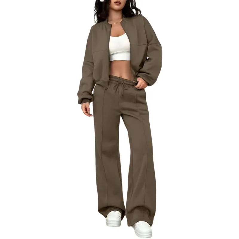 Limited Women's Zipper Jacket & Pants Set