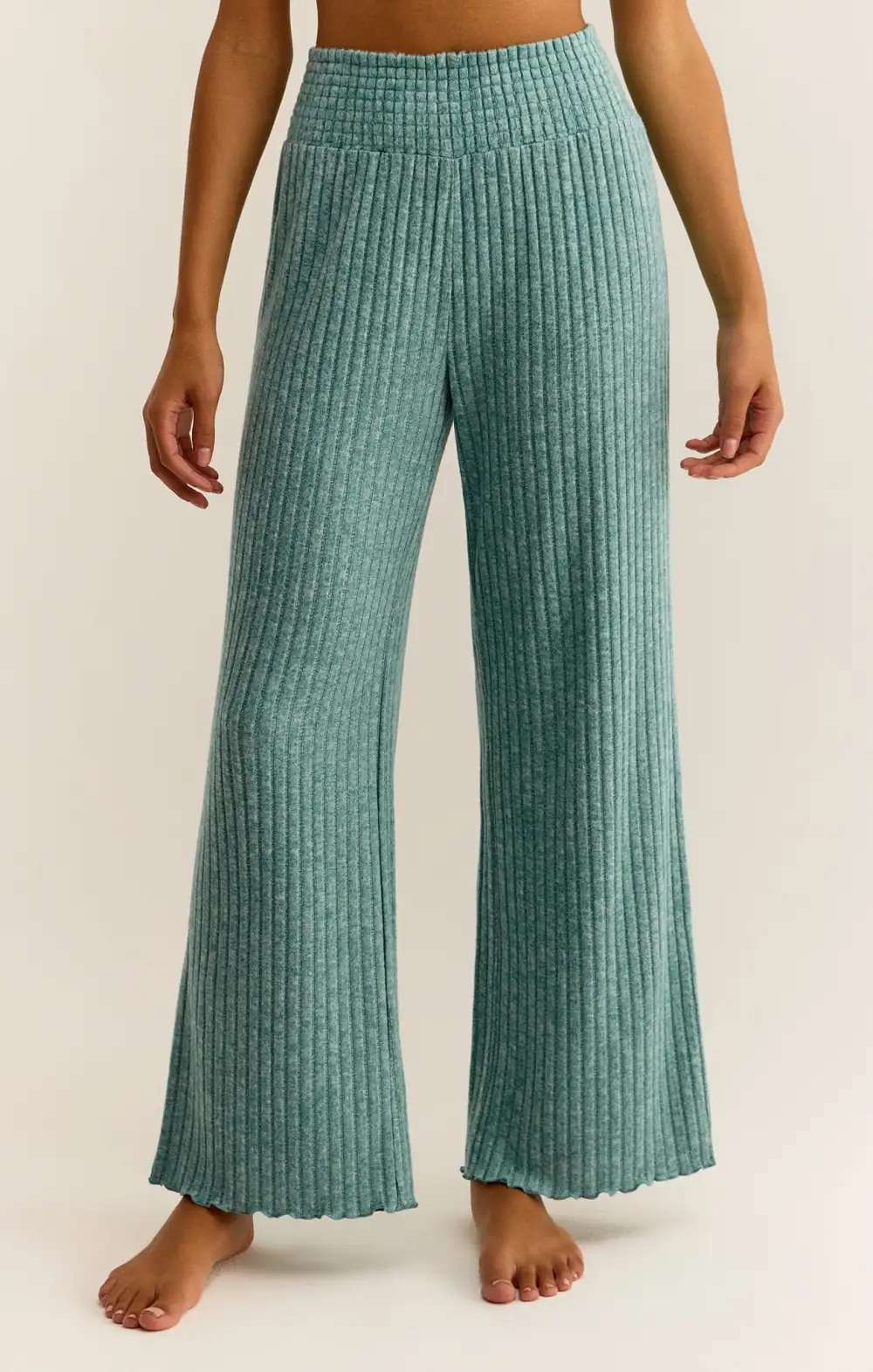 Dawn Smocked Rib Pant