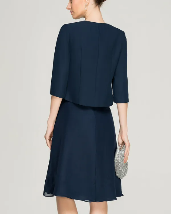 FASHION ELEGANT LACE EMBROIDERED DRESS