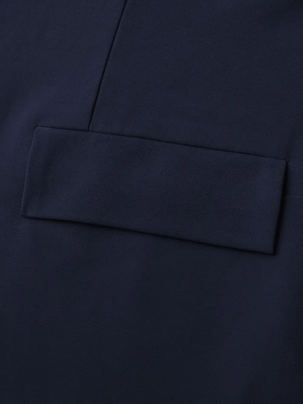 Bowknot Back Split Hem Contrast Blazer