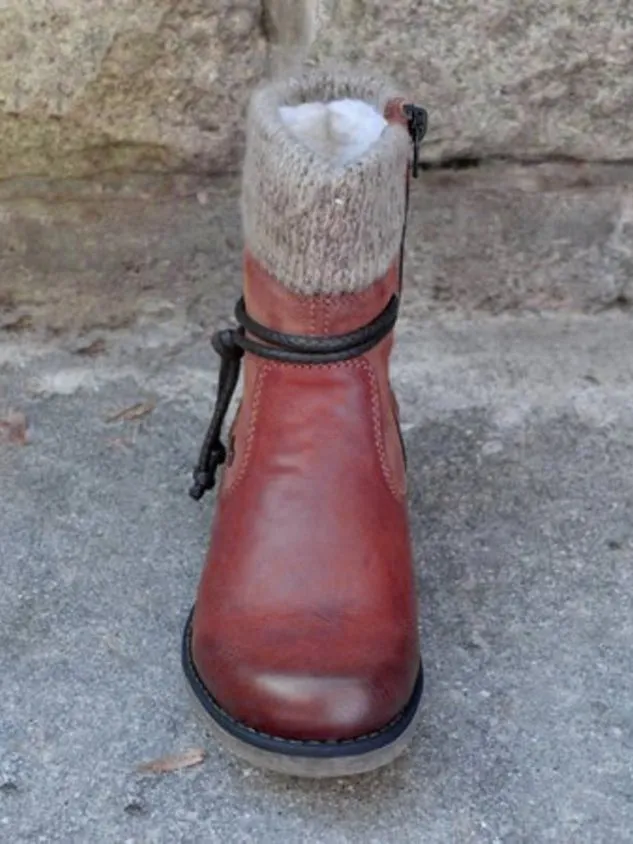 Daily Winter Flat Heel Boots