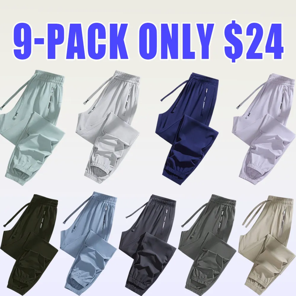 Women's Ice Silk Drawstring Pants – Lightweight, Breathable, Casual Summer Wear for Outdoor & Hiking