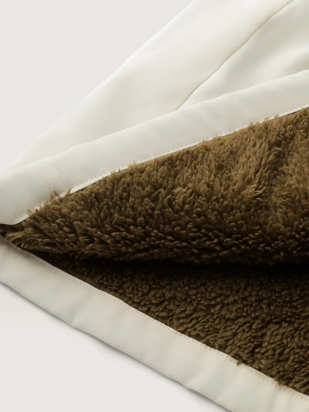 Fur Collar Adjustable Drawstring Quilted Jacket