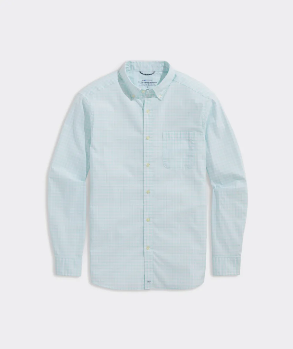 On-The-Go brrr° Gingham Shirt