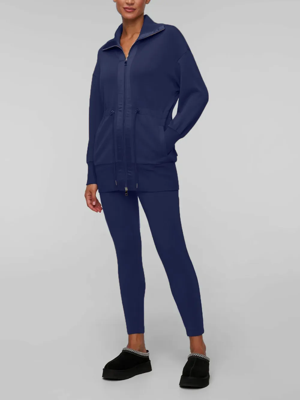 Turtleneck Casual Zipper Track Suit