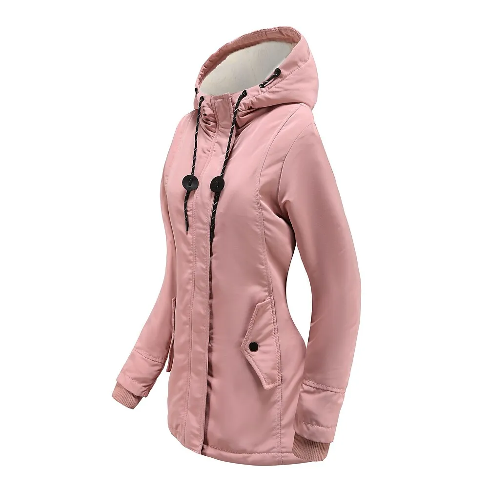 Women's Parka Street Fall Winter Long Coat