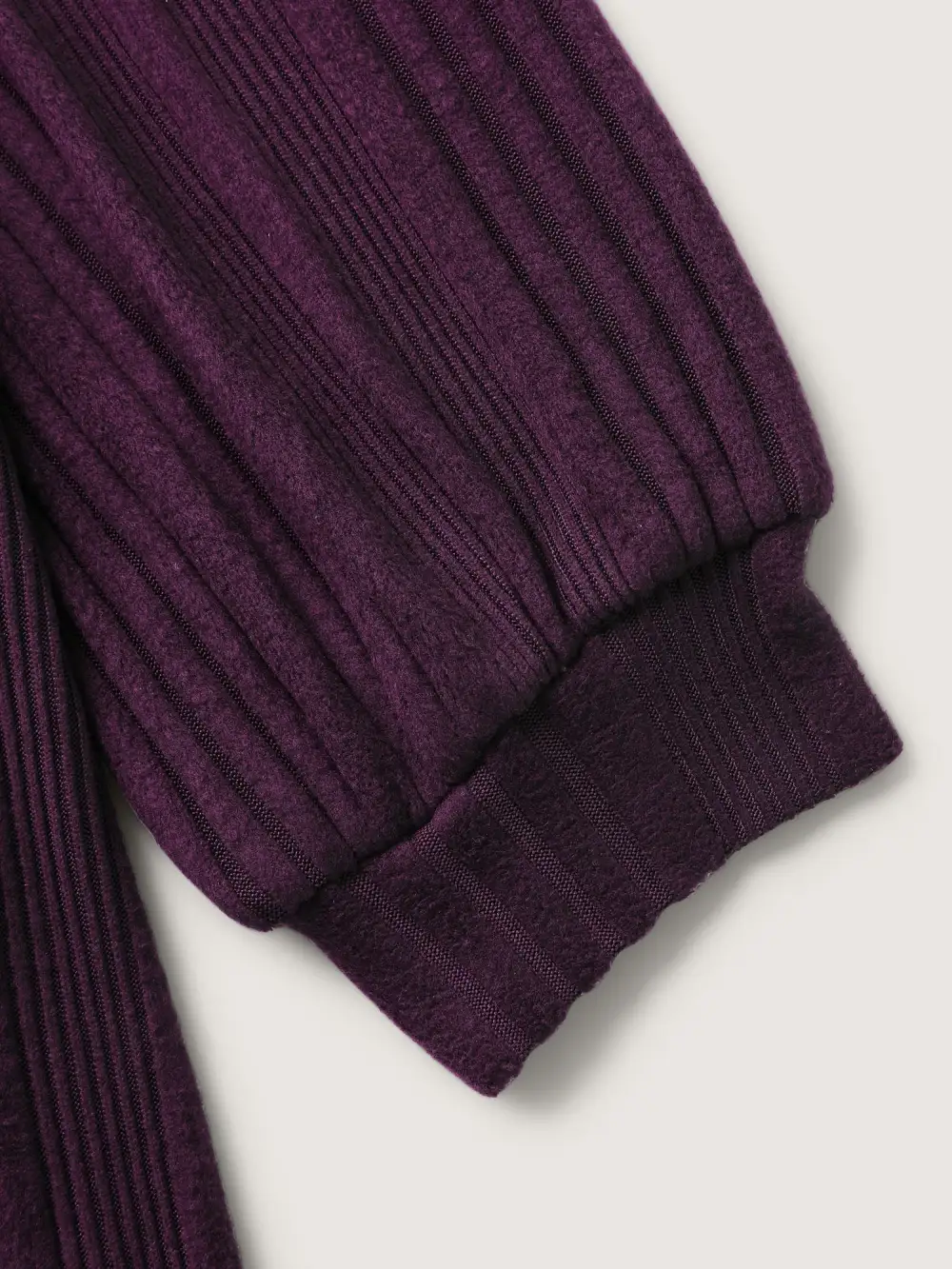 Textured Contrast Neckline Solid T-Shirt