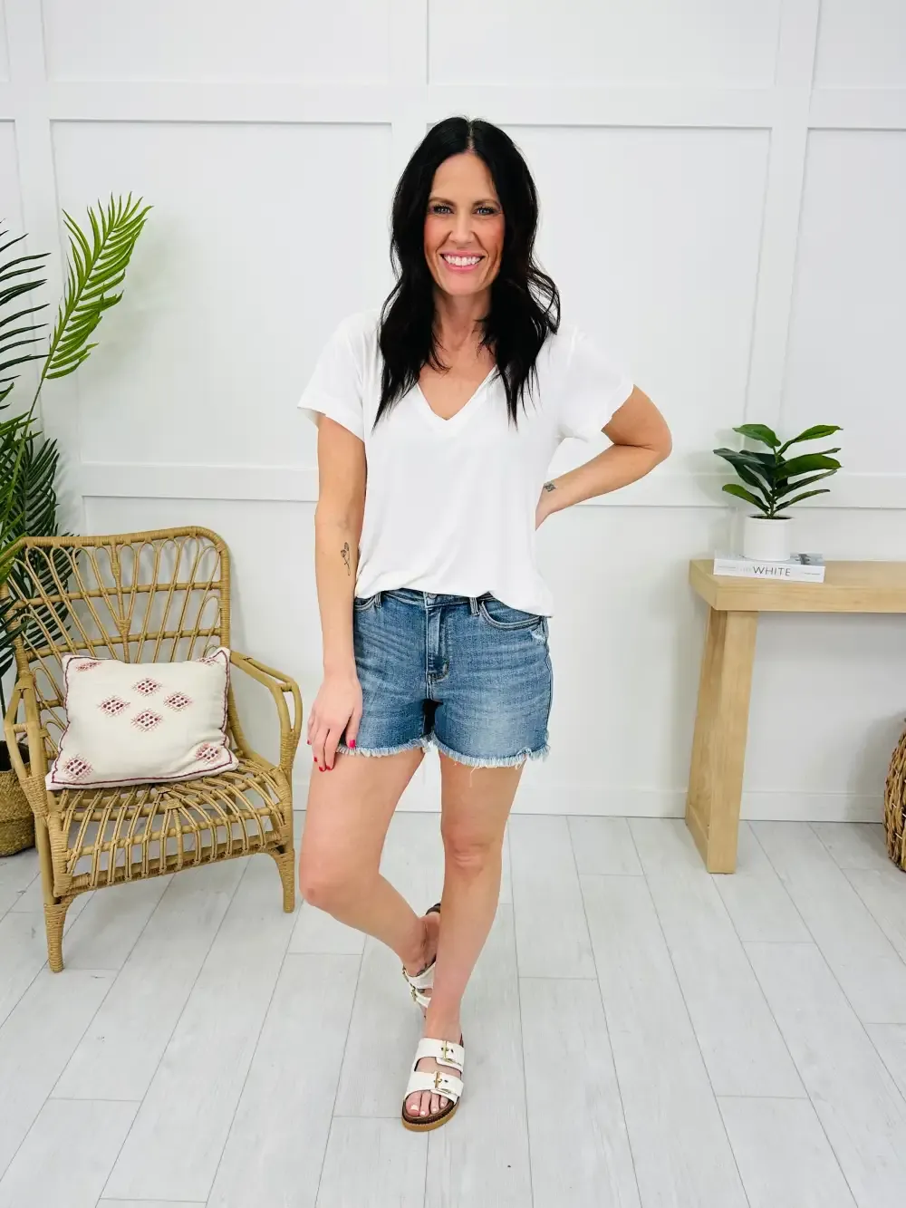 Judy Blue Simply Summer Shorts