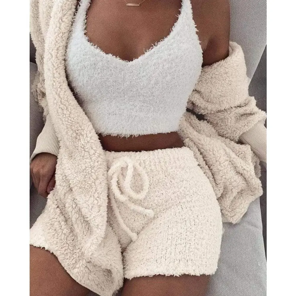 WovenWhisper | Cozy Knit Set (3 Pieces)