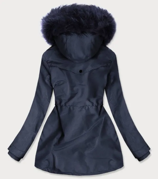 WATERPROOF LADIES 'PARKA NAVY BLUE