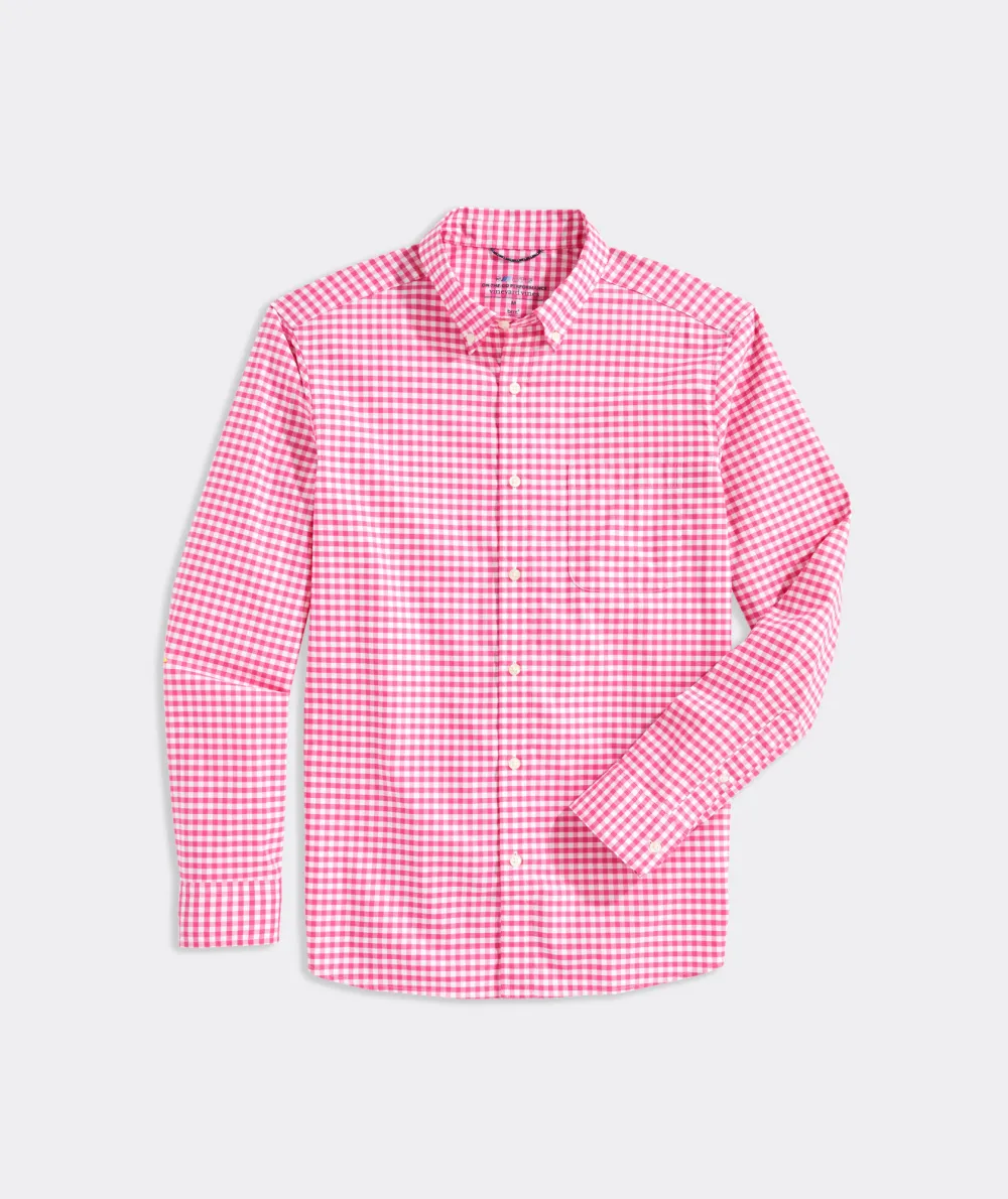 On-The-Go brrr° Gingham Shirt