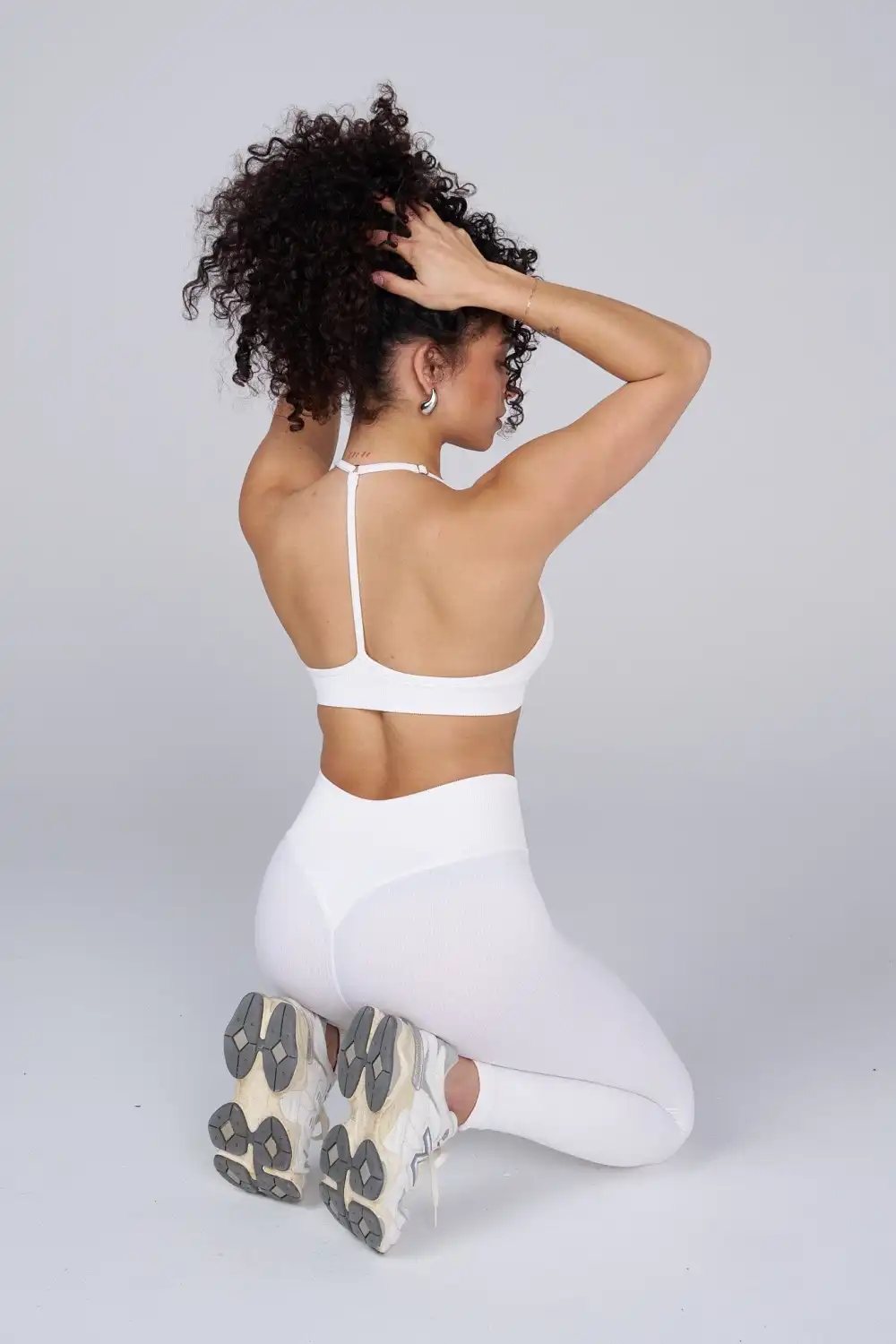 W343 Ribbed Seamless bra